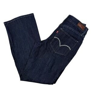 Levis Bold Curve Classic Dark Wash Denim Jeans‎ Women's Size 29 Boot Cut